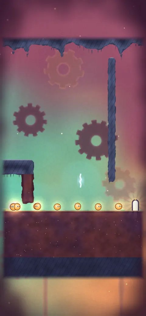 Puzzle game Lumis: a level in The Light Works